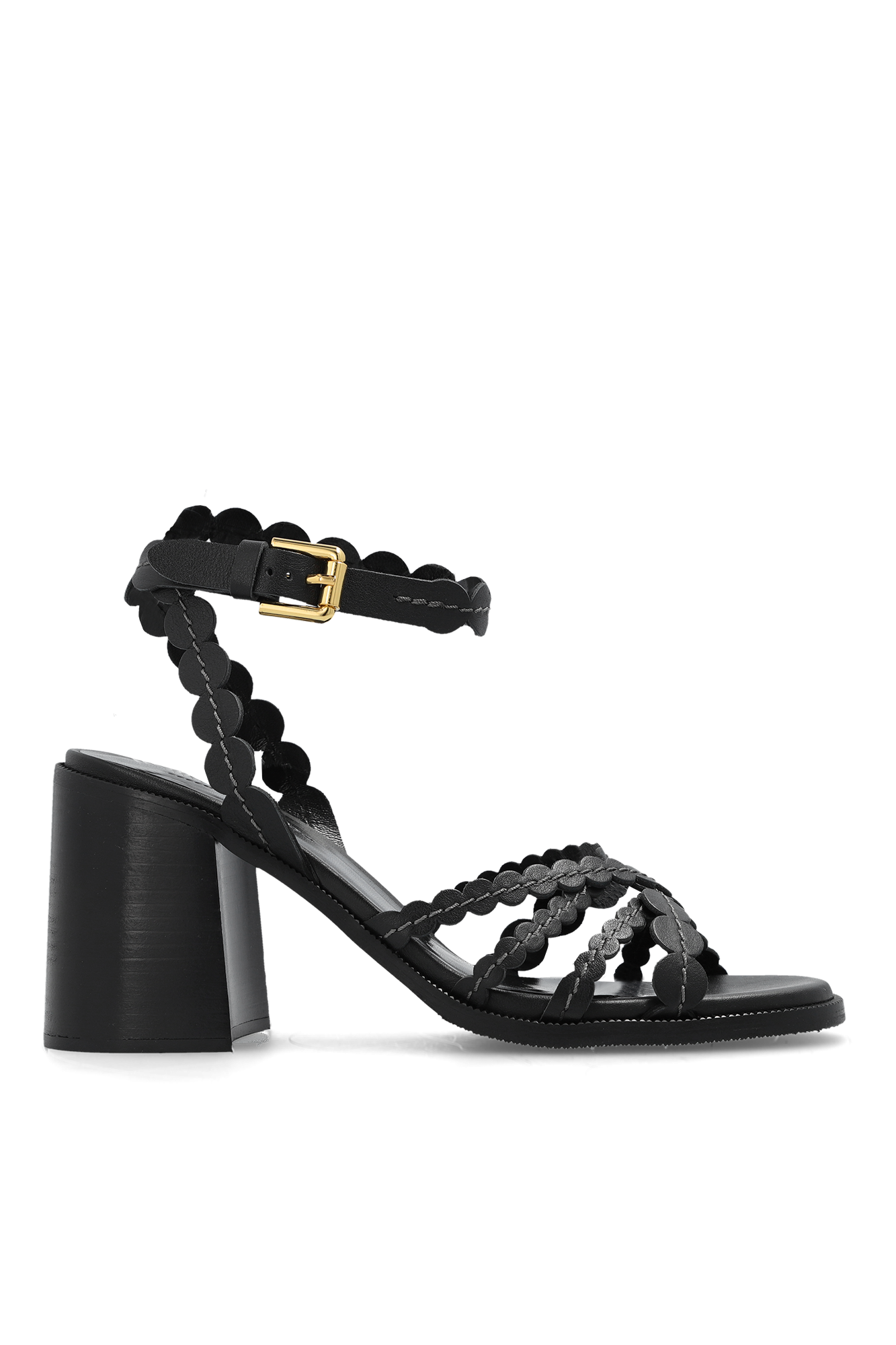 See by chloe hot sale black sandals